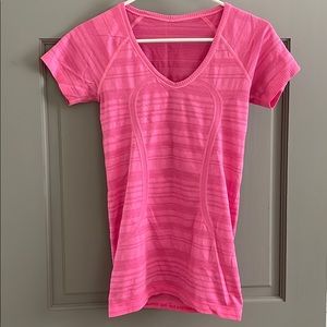 Lululemon Swifty Tech Short Sleeve, Pink